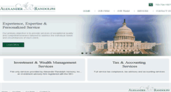 Desktop Screenshot of alexanderrandolph.com